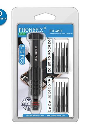 Магнітна викрутка phonefix fx-497 чорна