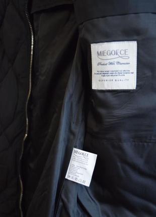 Xxl / 50-52 качественный зимний  пуховик куртка  био-пух + шарф в подарок miegofce8 фото