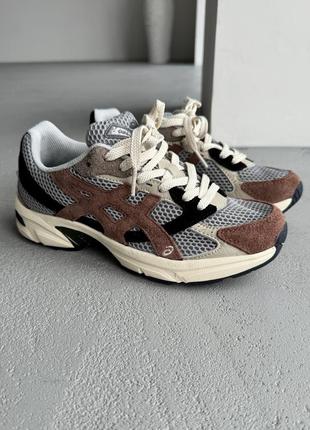 👟 кроссовки asics gel-1130 brown/grey/ наложка bs👟1 фото