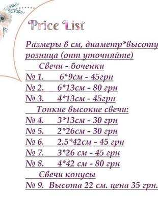 Набір свічок з цитрусовим ароматом2 фото