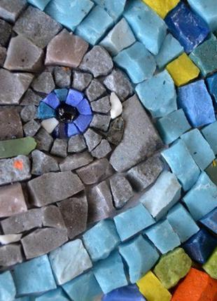 Мозаїчна картина риба4 фото
