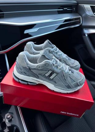 Чоловічі кросівки в стилі new balance 1906d protection нью беленс / демісезонні / весняні, літні, осінні / замша, сітка / бежеві, сірі, чорні, білі5 фото