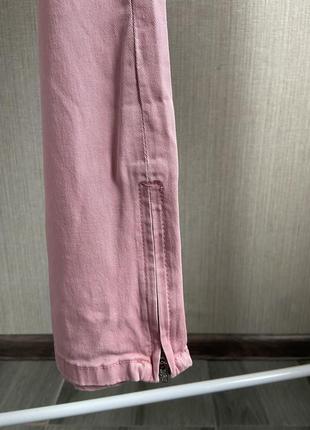 Розовые джинсы брюки штаны4 фото