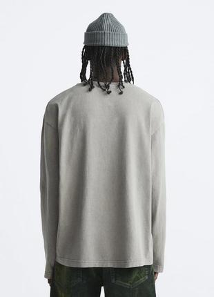 Zara лонгслив, футболка з довгими рукавами, лонгслів, реглан, джемпер, светр, кофта2 фото