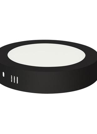 Светильник накладной "caroline-18" 18w 6400k черный