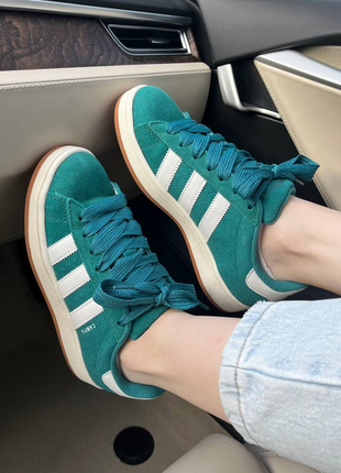 Adidas campus green4 фото