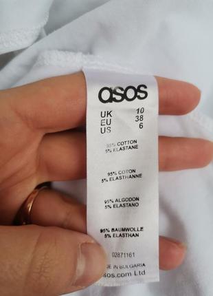 Белое пляжное платье asos m5 фото