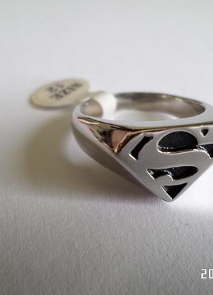 Кольцо перстень супермена marvel1 фото