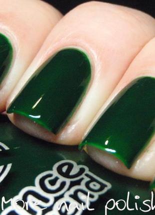 Лак для нігтів зелений dance legend 10551 фото