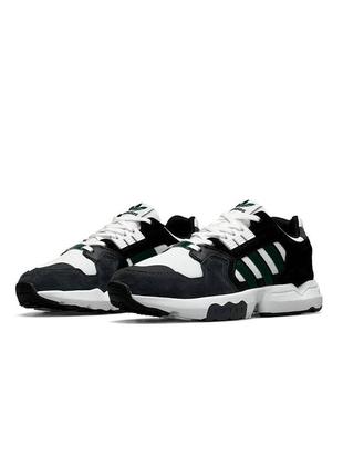 Чоловічі кросівки adidas originals zx torsion white green