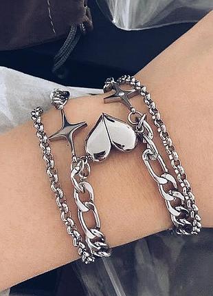 Акция! парные магнитные браслеты