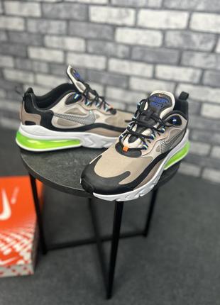 Мужские крассовки nike air max 270 react wtr sepia stone black moon8 фото