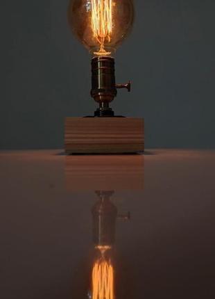 Настольная лампа лофт
