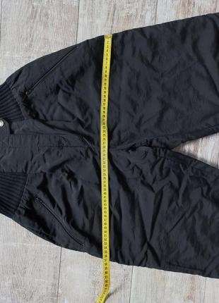 Брюки карго теплые высокая посадка7 фото