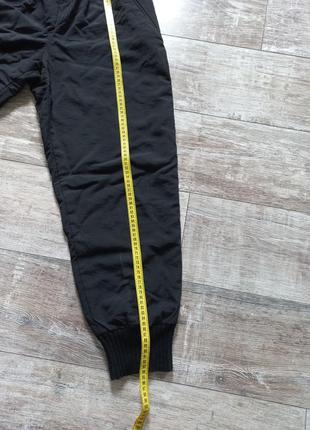 Брюки карго теплые высокая посадка8 фото