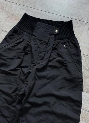 Брюки карго теплые высокая посадка3 фото