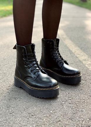 Dr. martens jadon женские ботинки с мехом зимние