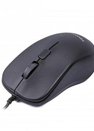 Миша дротова mc-3b01, оптична, 3 кнопки, usb, чорна