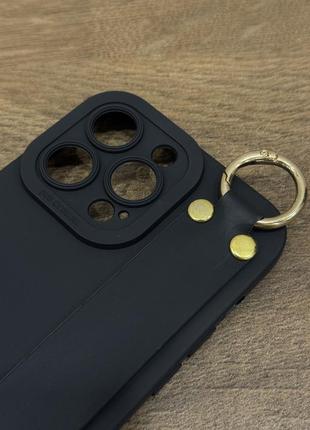 Чехол iphone 14 pro max на ремешке + стекло в подарок4 фото