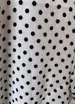 Комбінезон сукня в горошок zara xs-s2 фото