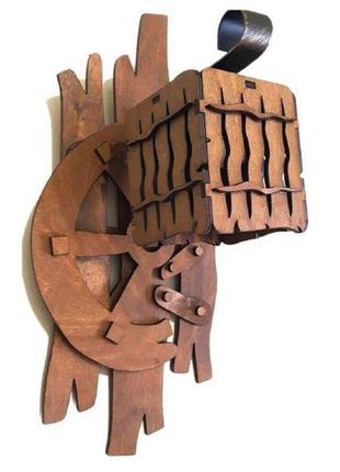 Бра деревянное "ветер"