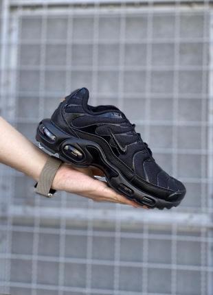 Nike air max plus tn 'black'1 фото