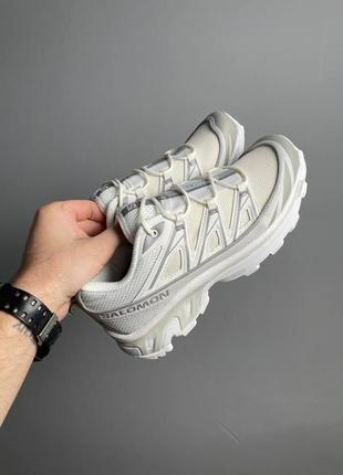 Salomon xt-6 expanse white grey4 фото