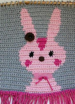 Панно "pink rabbit"1 фото