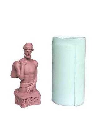 Силіконовий молд для свічок і мила сексі санта