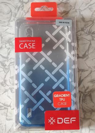 Чохол def xiaomi mi 9 lite gradient tpu