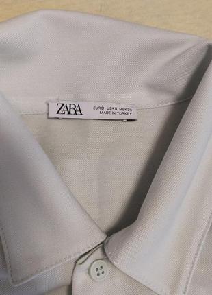 Стильная качественная брендовая рубашка zara2 фото