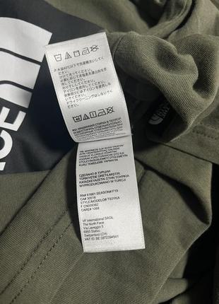 Брендовый, оригинальный, женский лонгслив цвета хаки the north face size s-l8 фото