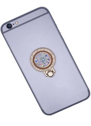 Кольцо держатель металлическое попсокет popsocket для телефона смартфона. подставка для смартфона nw23s 5