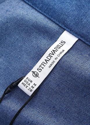 Синяя юбка stradivarius6 фото
