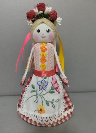 Інтер'єрна лялька українка ручної роботи1 фото