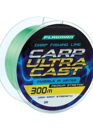 Волосінь flagman carp ultra cast 300м 0.25 мм