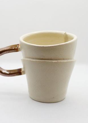 Керамічна чашка для чаю авторського дизайну deconstructed2 фото