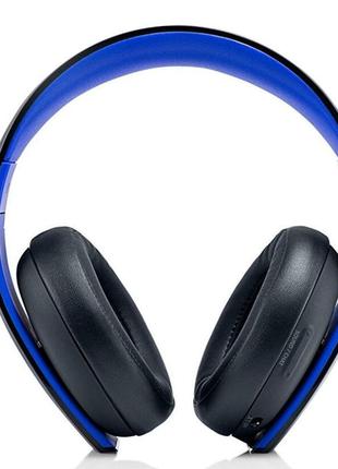 sony playstation ps3 ps4 gold wireless stereo headset 2.0 7.1 cechya 0083 blue 450 159286013