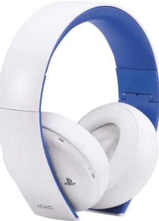 sony playstation ps3 ps4 gold wireless stereo headset 2.0 7.1 cechya 0083 blue 450 159286013