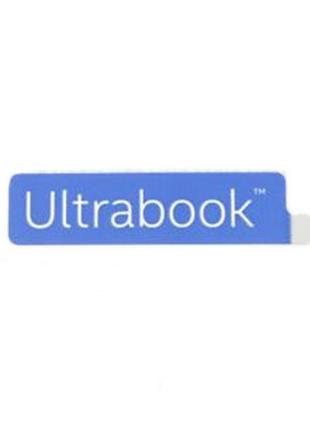 Наклейка ultrabook blue