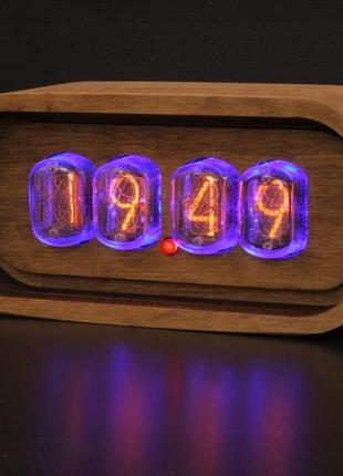 Nixie clock часы на газоразрядных индикаторах ин-124 фото