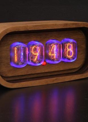 Nixie clock часы на газоразрядных индикаторах ин-123 фото