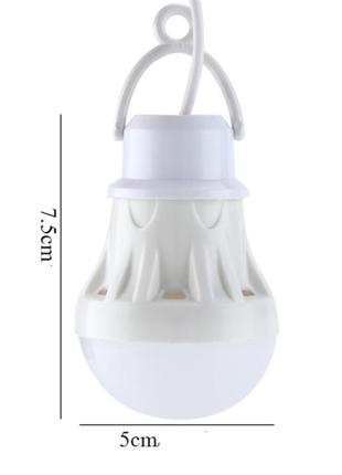 Портативна світлодіодна usb led лампочка від павербанку (, 3w). white7 фото