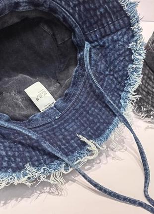 Панама jacquemus джинсова 8