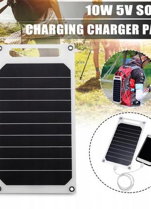 Сонячна панель сонячний зарядний пристрій sunpower 10 вт, 1x usb 5в