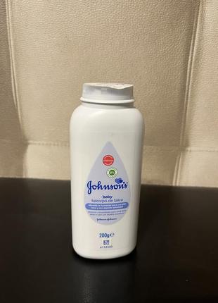 Присипка johnson&johnson дитяча, 200 г