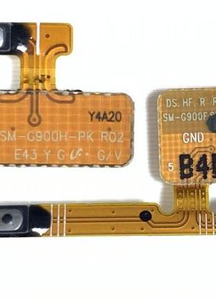 Шлейф кнопок samsung sm-g900f original б/в