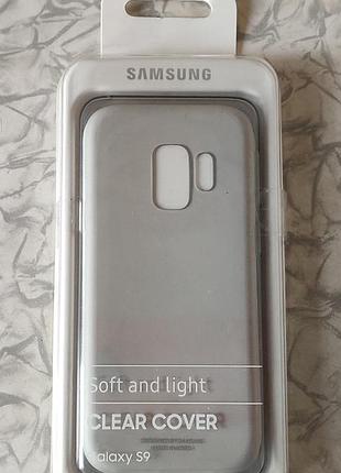 Чохол samsung galaxy s9 clear cover