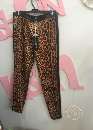 Леопардовые брюки, брюки1 фото