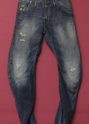 G-star raw 29/32 джинсы брюки из хлопка